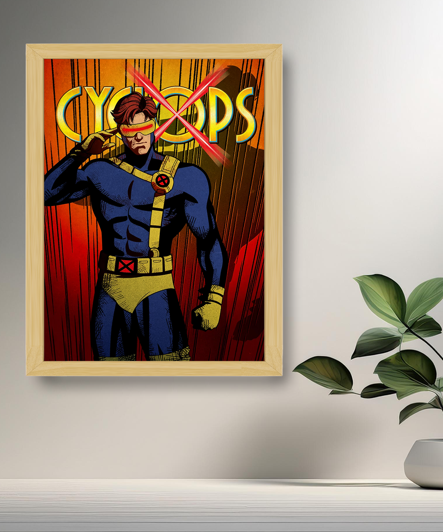 Cadre photo Cyclops Marvel