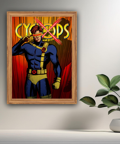 Cadre photo Cyclops Marvel