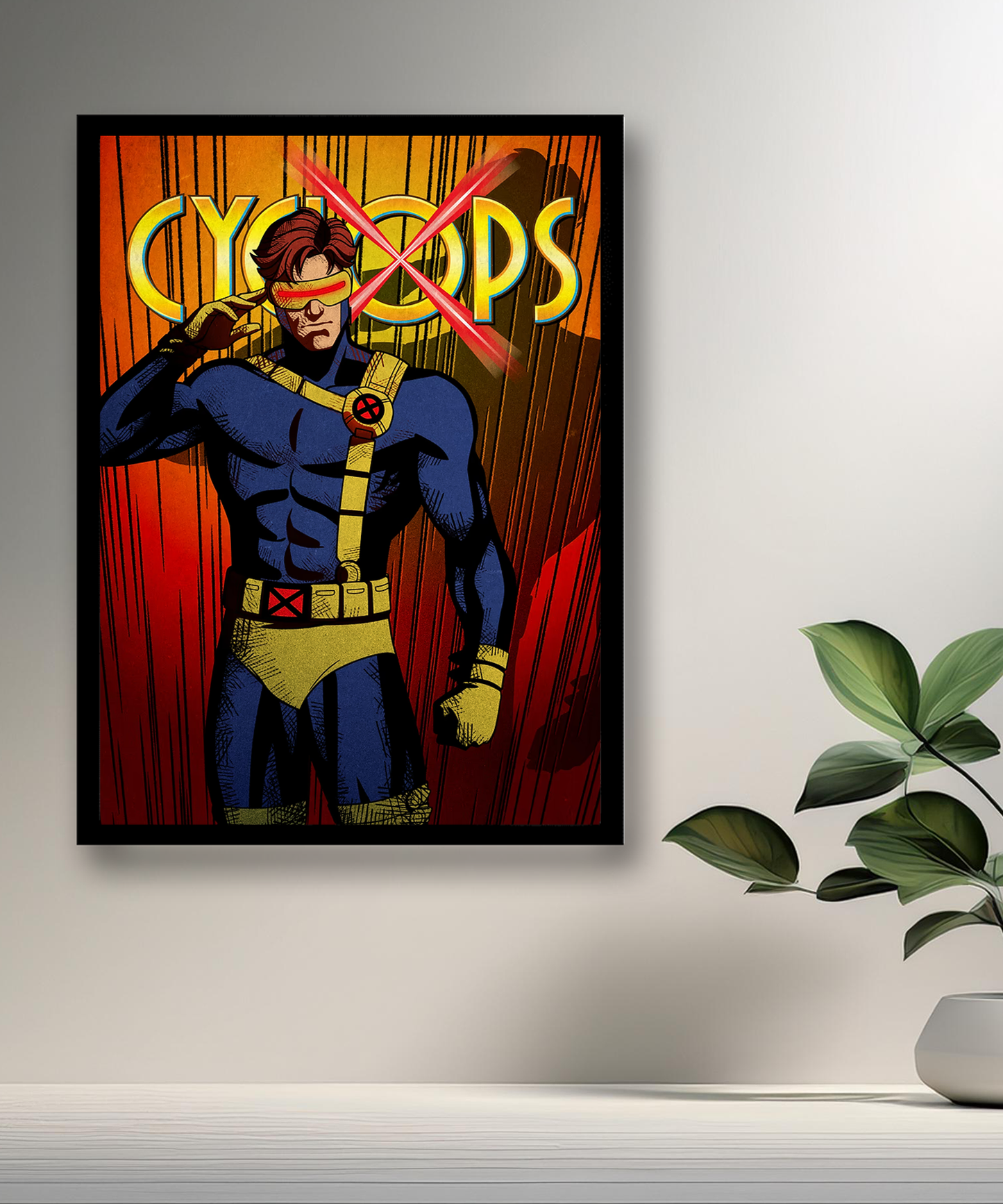 Cadre photo Cyclops Marvel