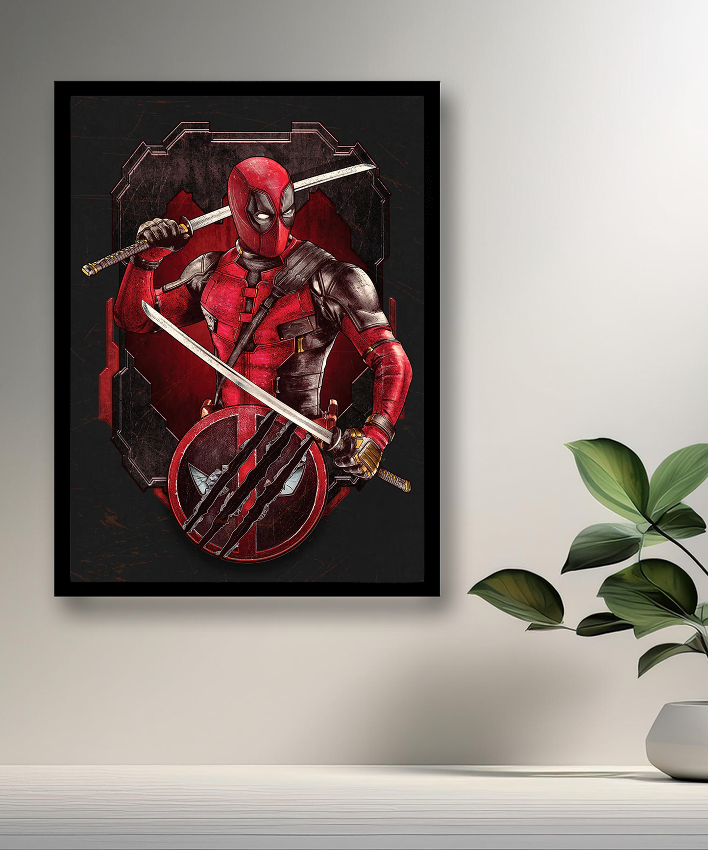 Cadre photo Deadpool Marvel