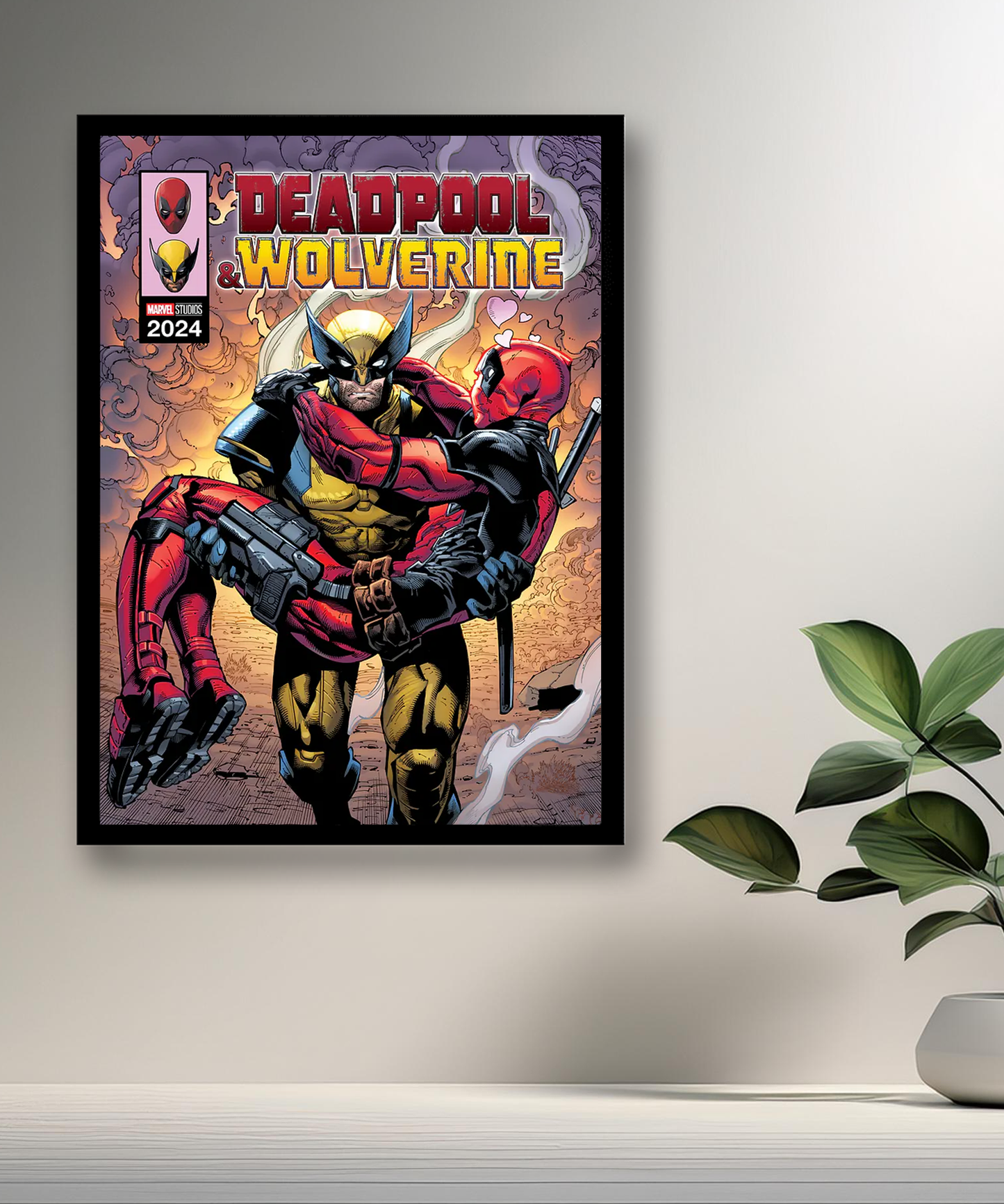 Cadre photo Wolverine & Deadpool Marvel