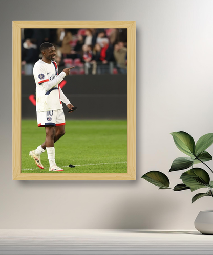 Cadre photo de Ousmane Dembélé