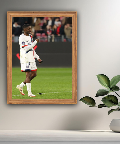 Cadre photo de Ousmane Dembélé