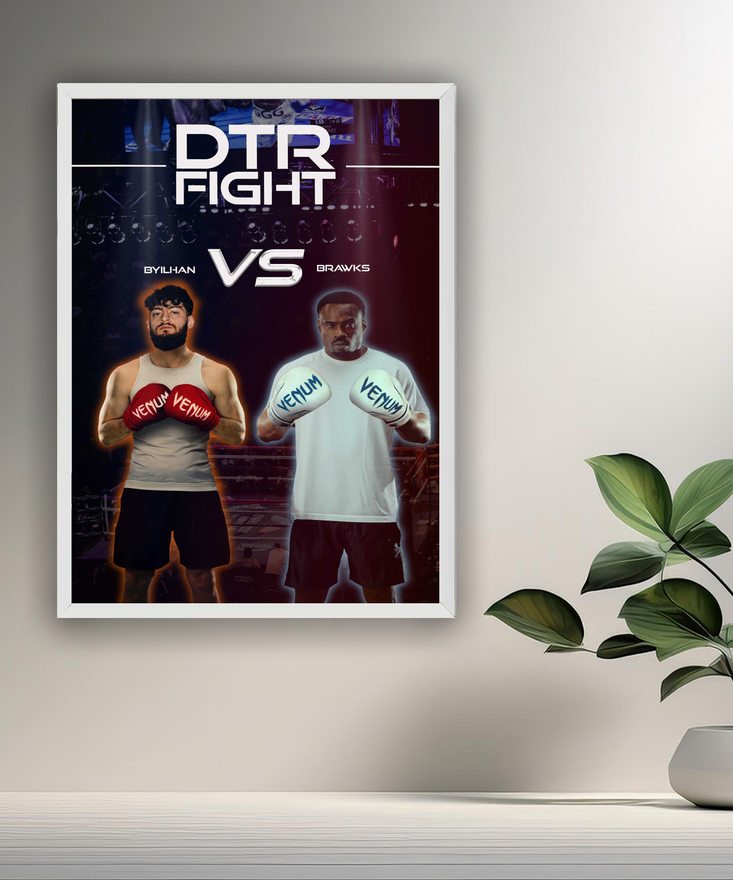 Cadre photo DTR Fight Byilhan vs Brawks