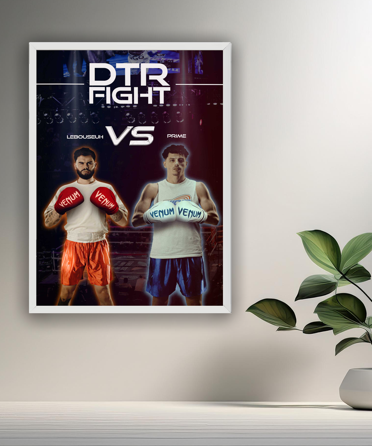 Cadre photo DTR Fight Lebouseuh vs Prime