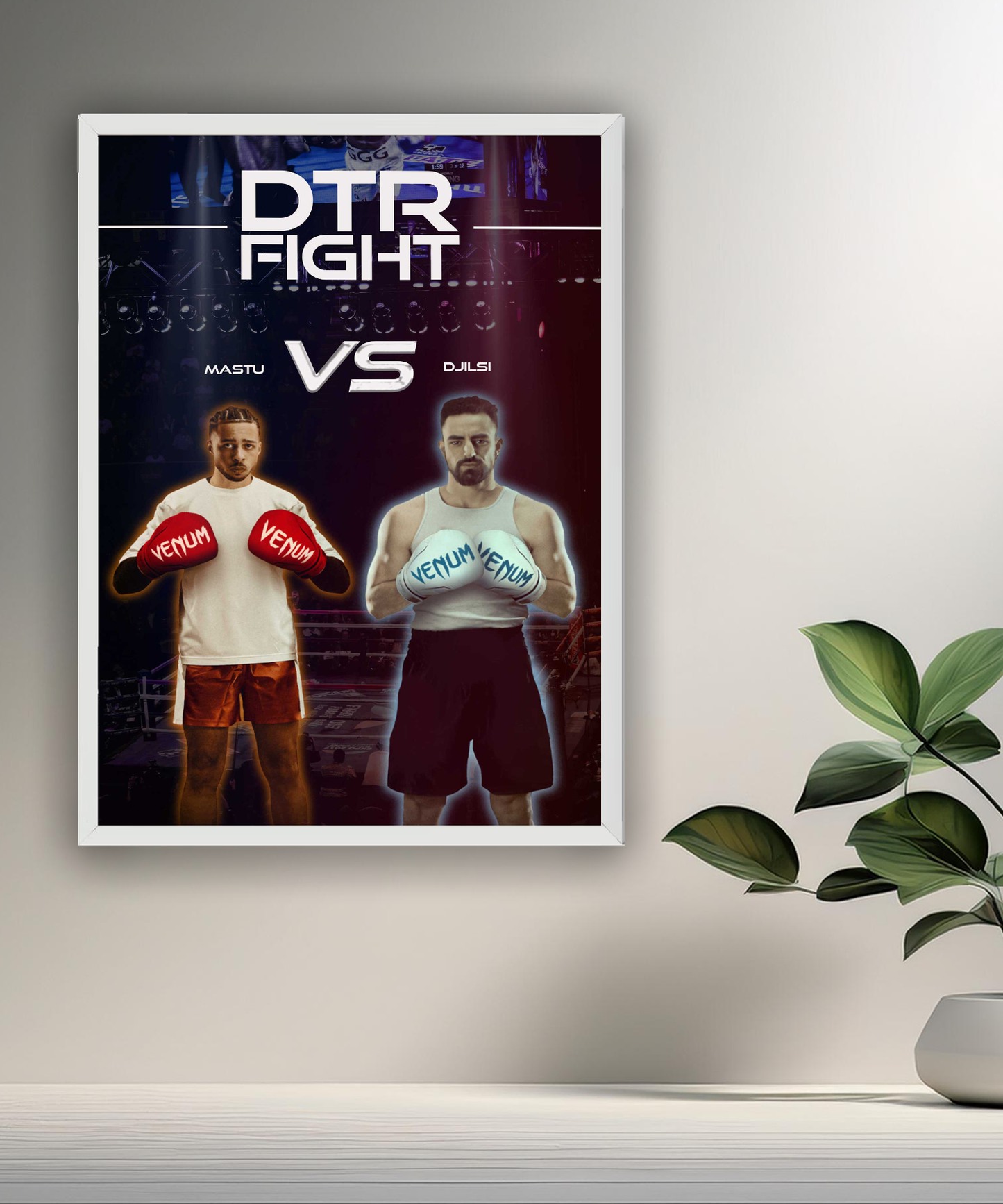 Cadre photo DTR Fight Mastu vs Djilsi