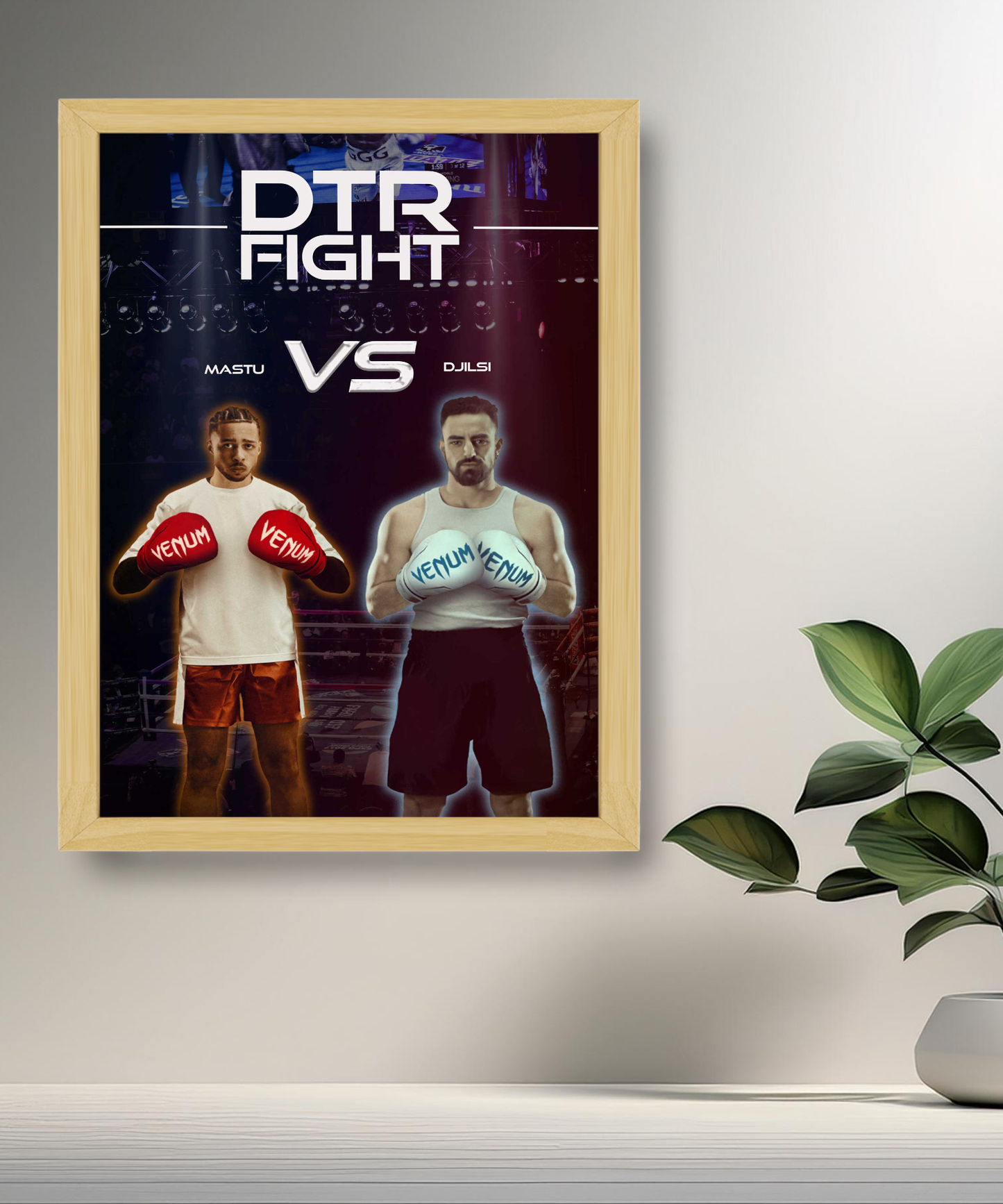 Cadre photo DTR Fight Mastu vs Djilsi