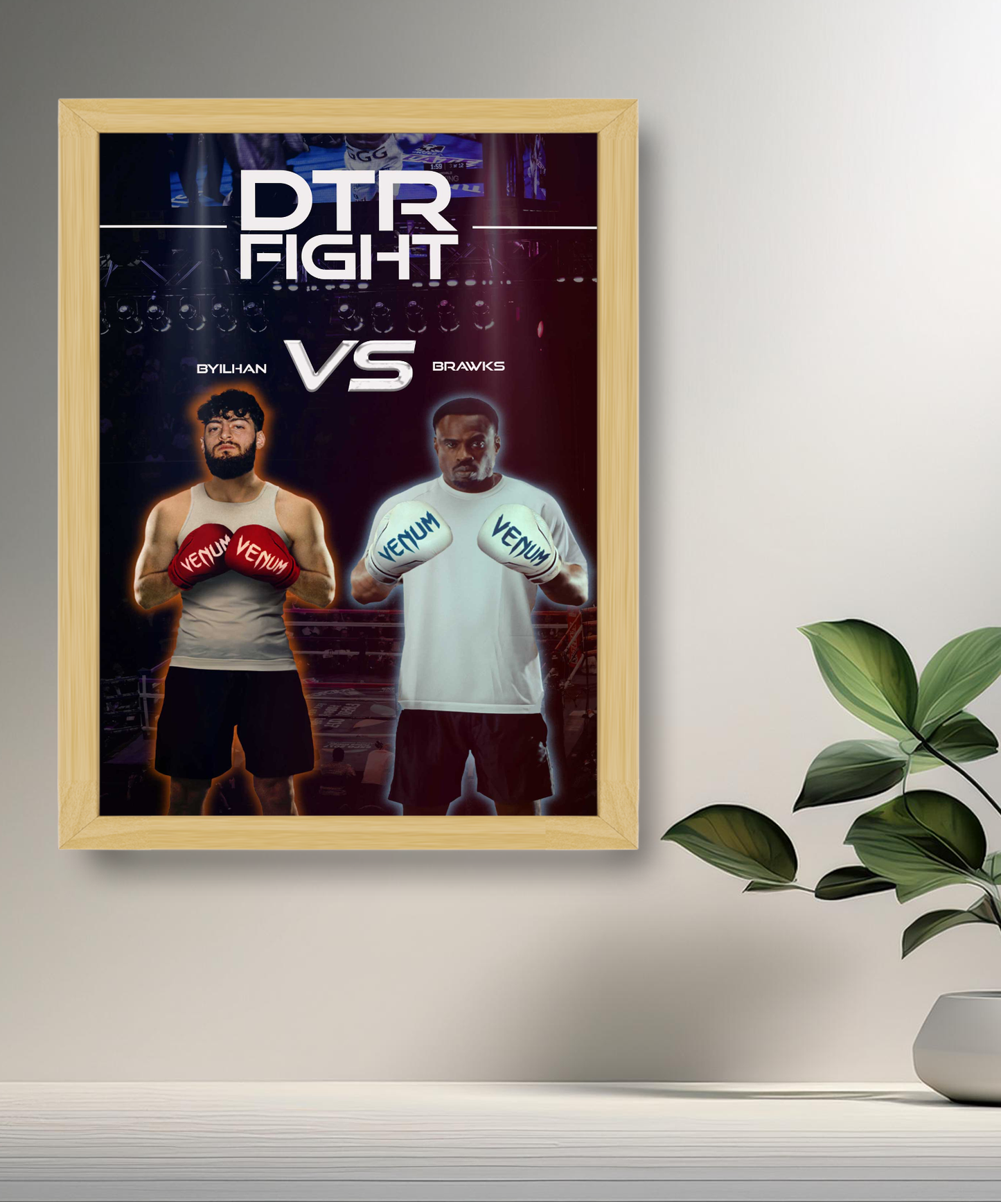 Cadre photo DTR Fight Byilhan vs Brawks