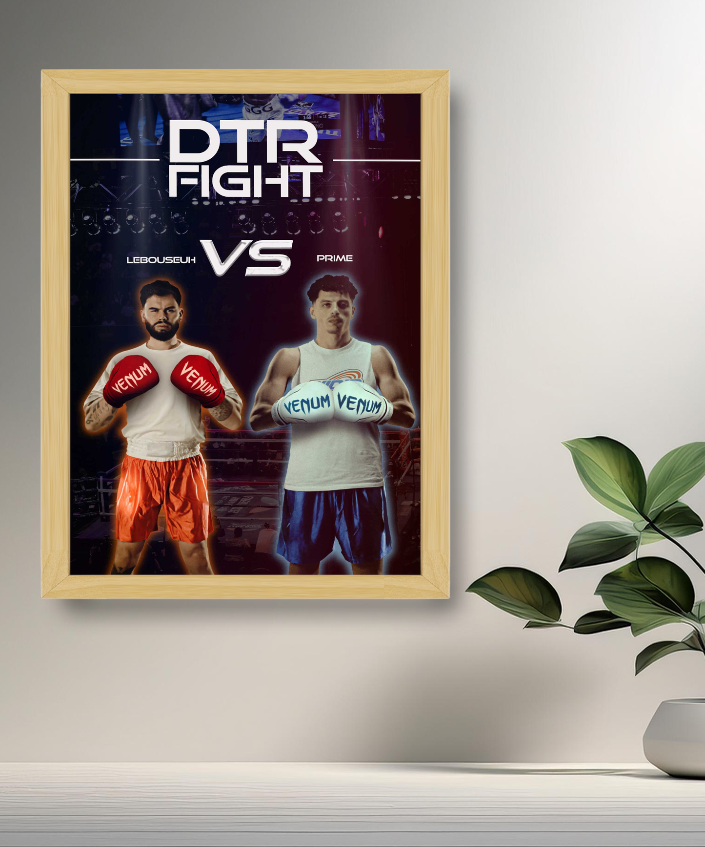 Cadre photo DTR Fight Lebouseuh vs Prime