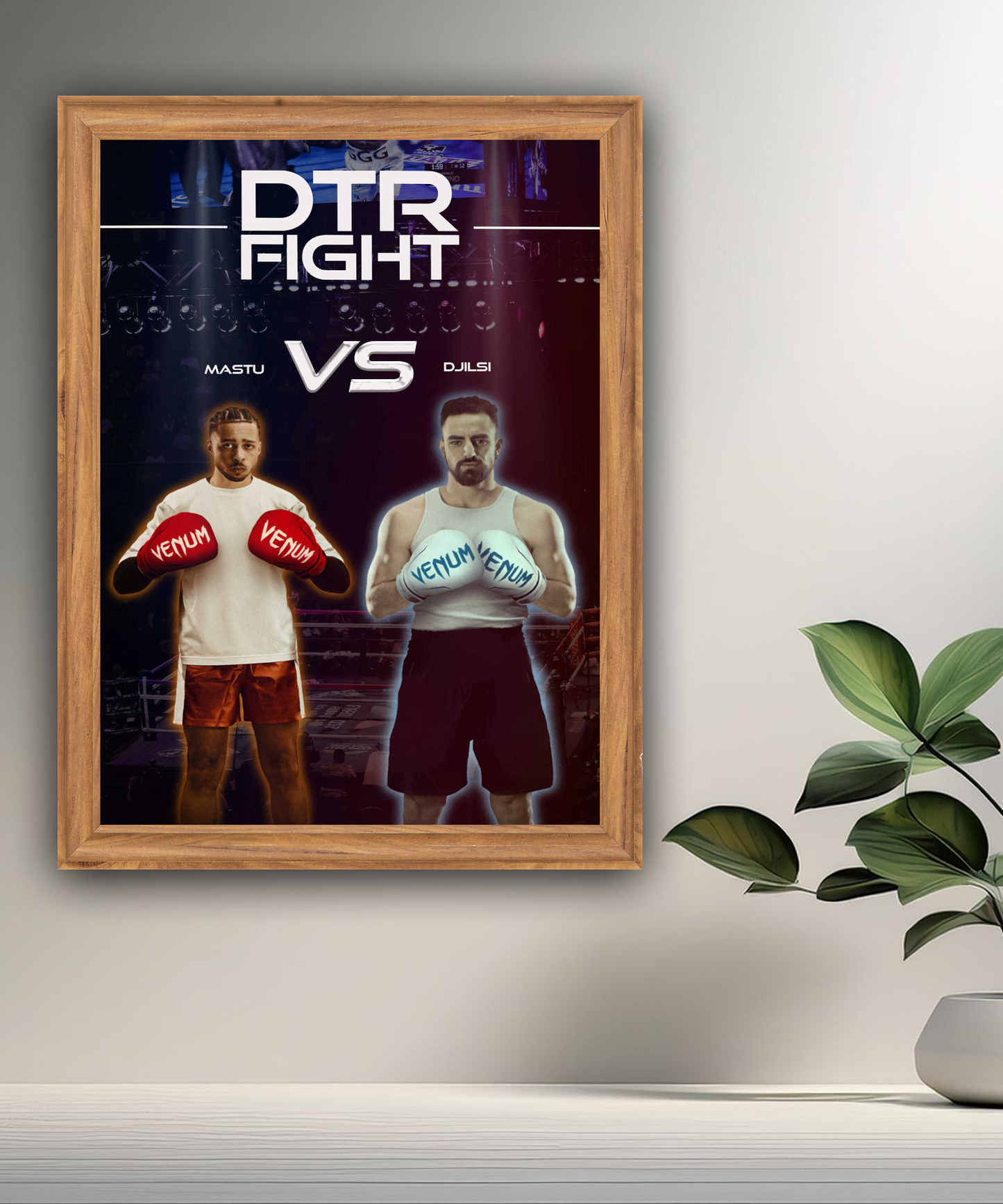 Cadre photo DTR Fight Mastu vs Djilsi