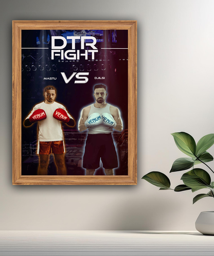 Cadre photo DTR Fight Mastu vs Djilsi