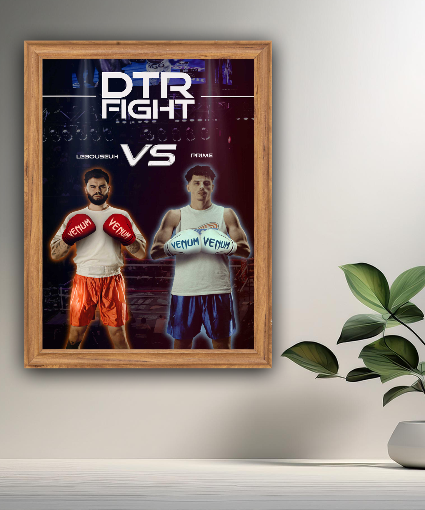Cadre photo DTR Fight Lebouseuh vs Prime
