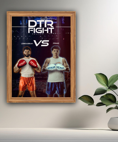 Cadre photo DTR Fight Lebouseuh vs Prime
