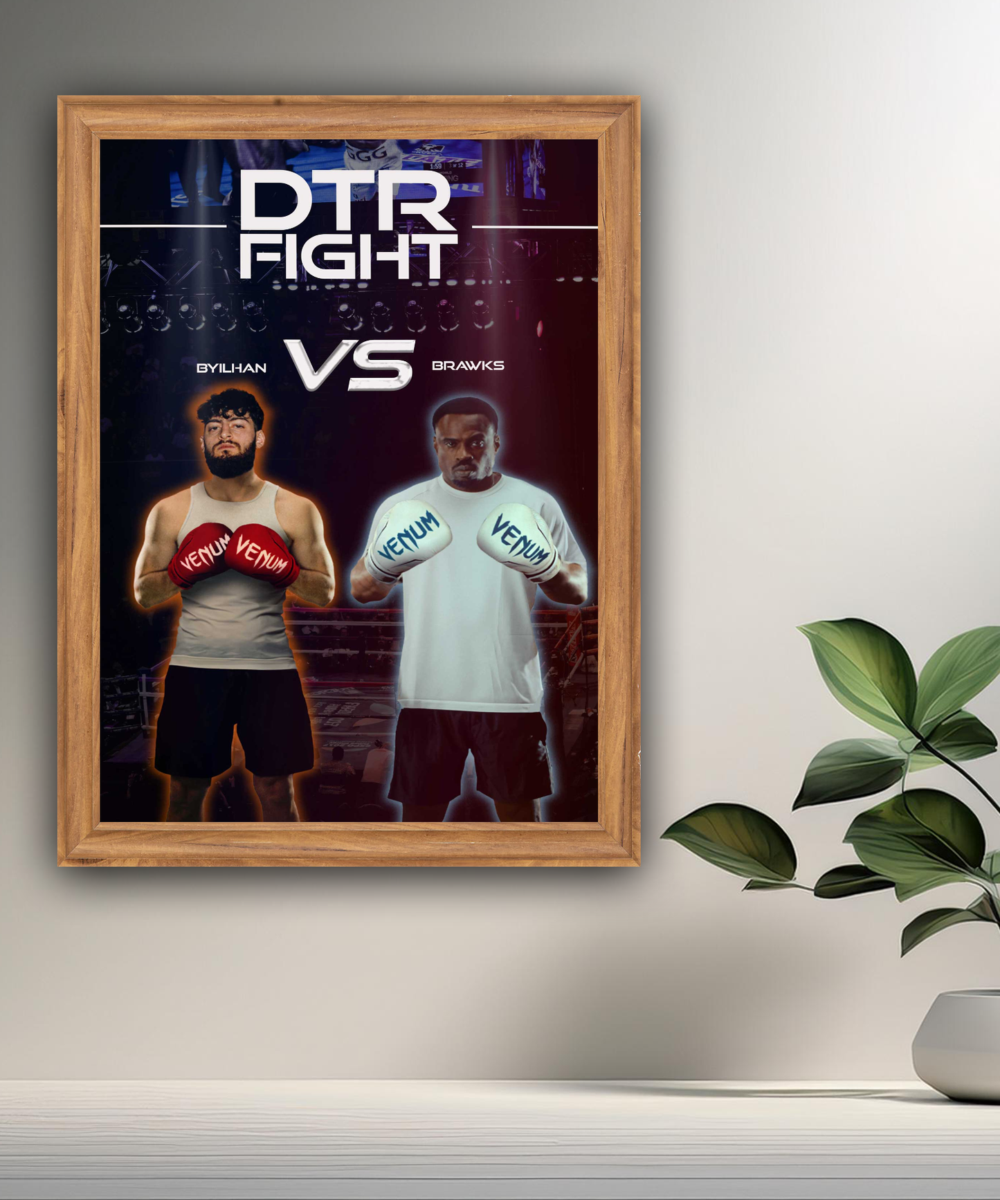 Cadre photo DTR Fight Byilhan vs Brawks
