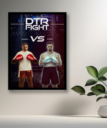 Cadre photo DTR Fight Mastu vs Djilsi