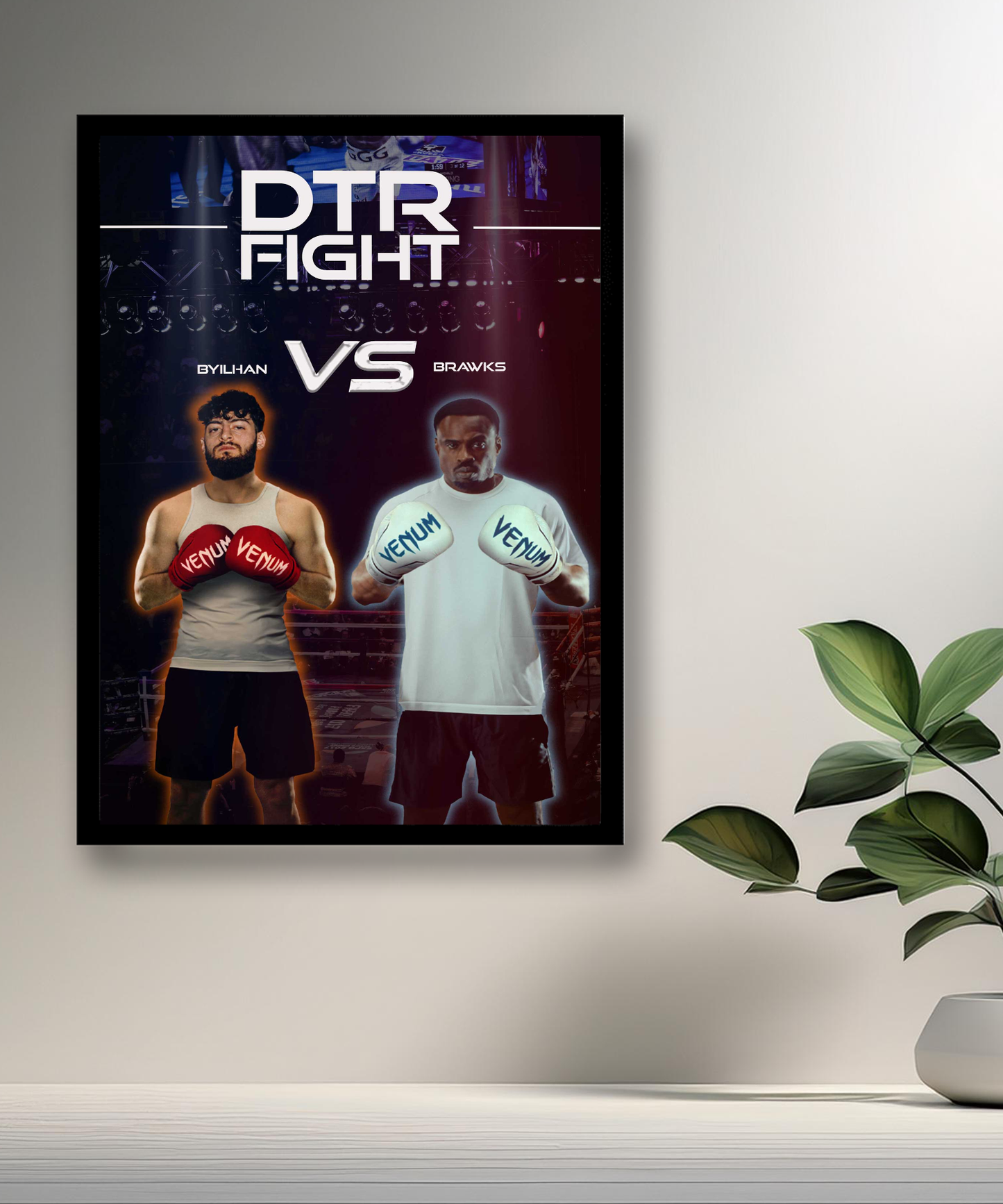 Cadre photo DTR Fight Byilhan vs Brawks