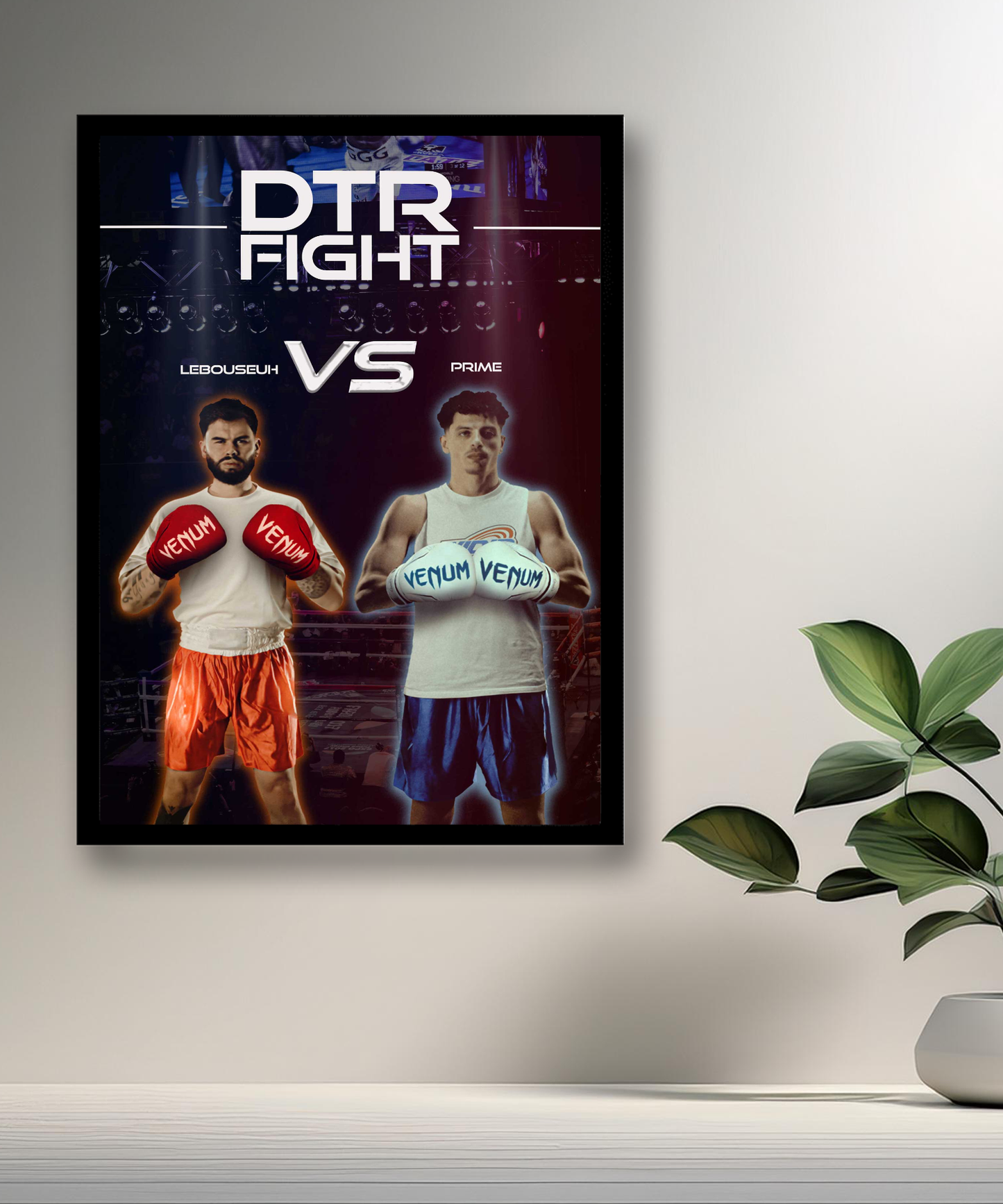 Cadre photo DTR Fight Lebouseuh vs Prime