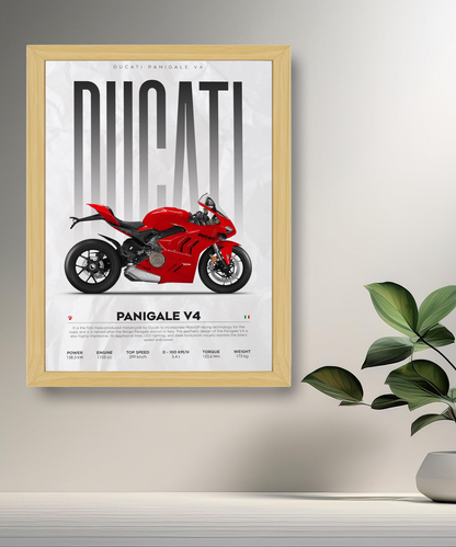 Cadre photo Ducati Panigale V4