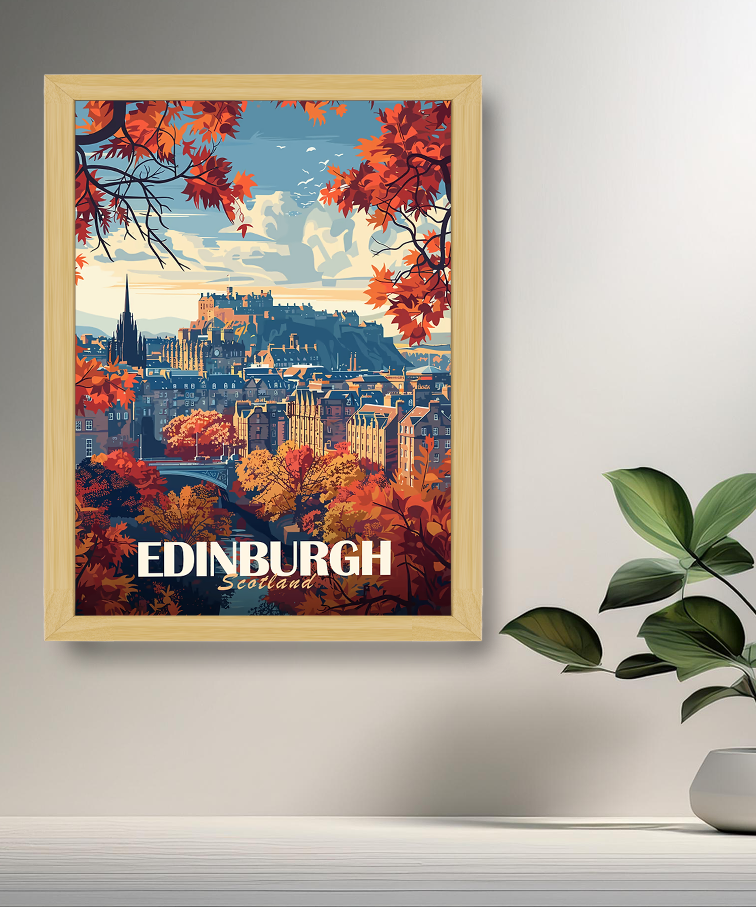 Cadre photo Edinburgh Scotland