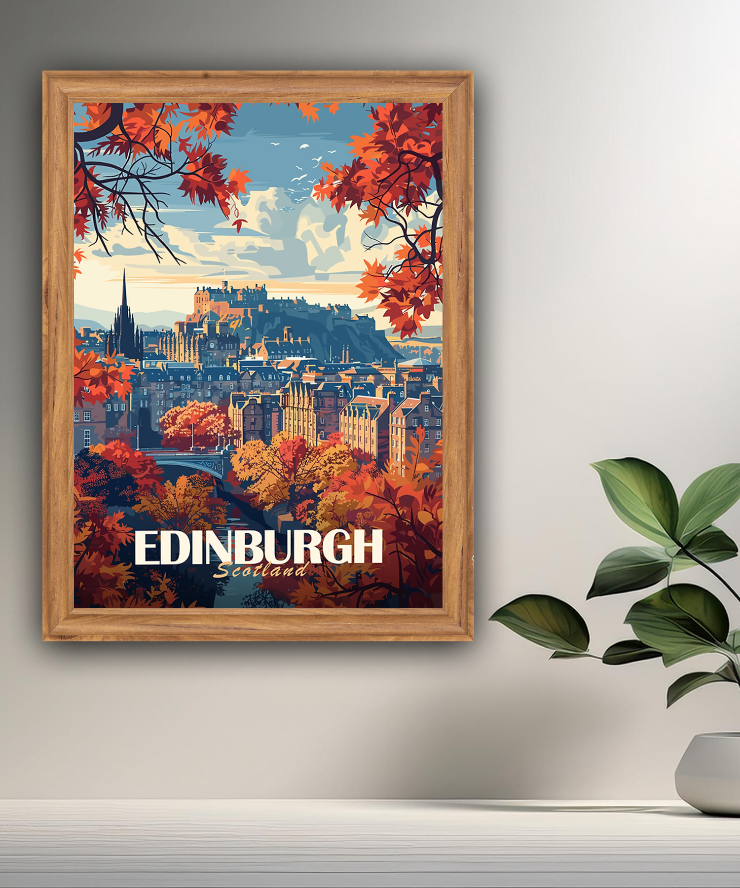 Cadre photo Edinburgh Scotland