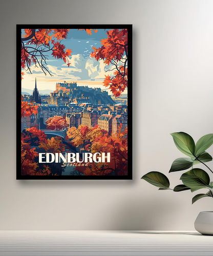 Cadre photo Edinburgh Scotland