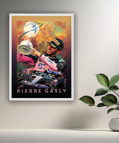 Cadre photo Pierre Gasly Formule 1