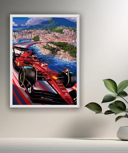 Cadre photo Formule 1