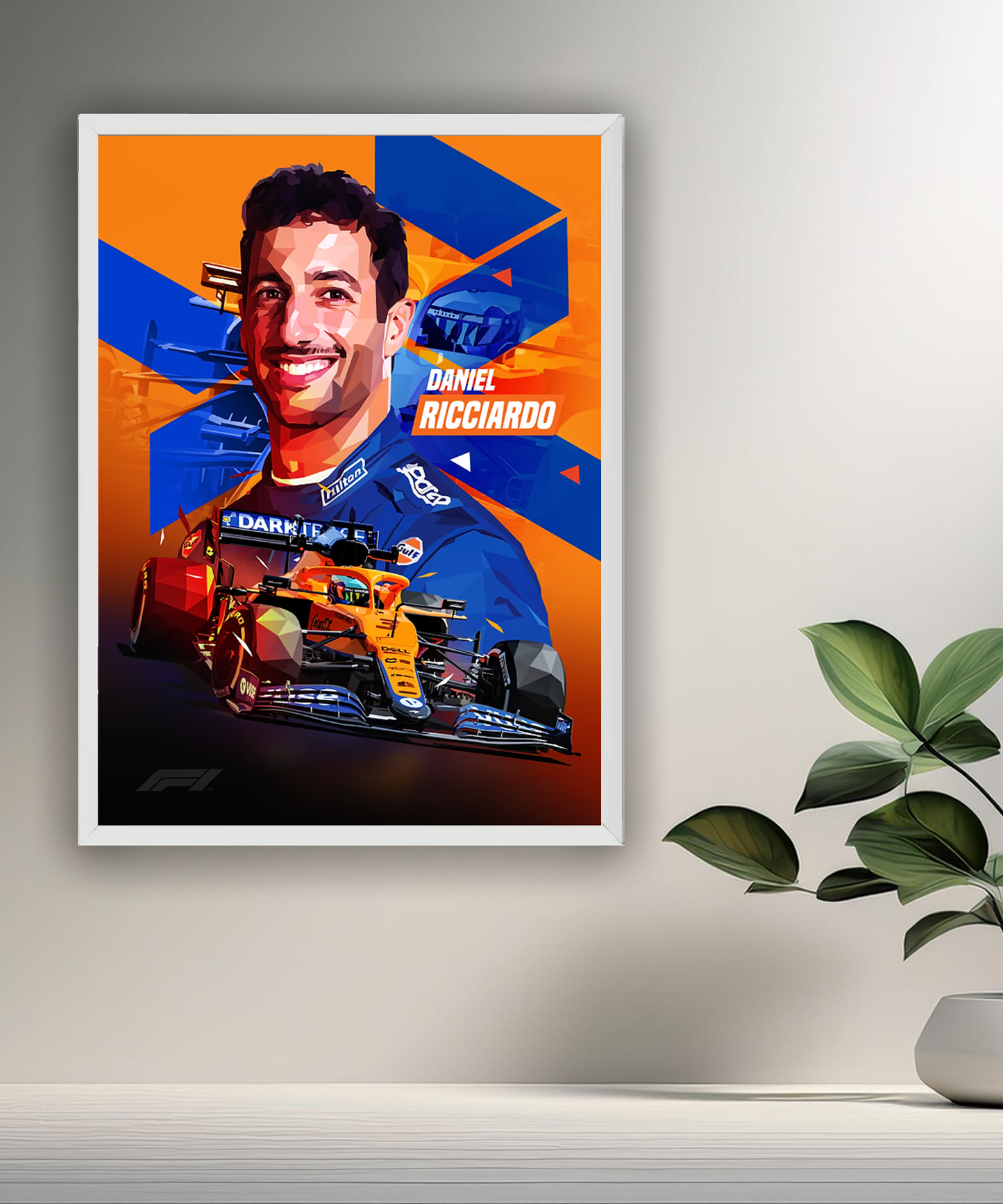 Cadre photo Daniel Ricciardo Formule 1