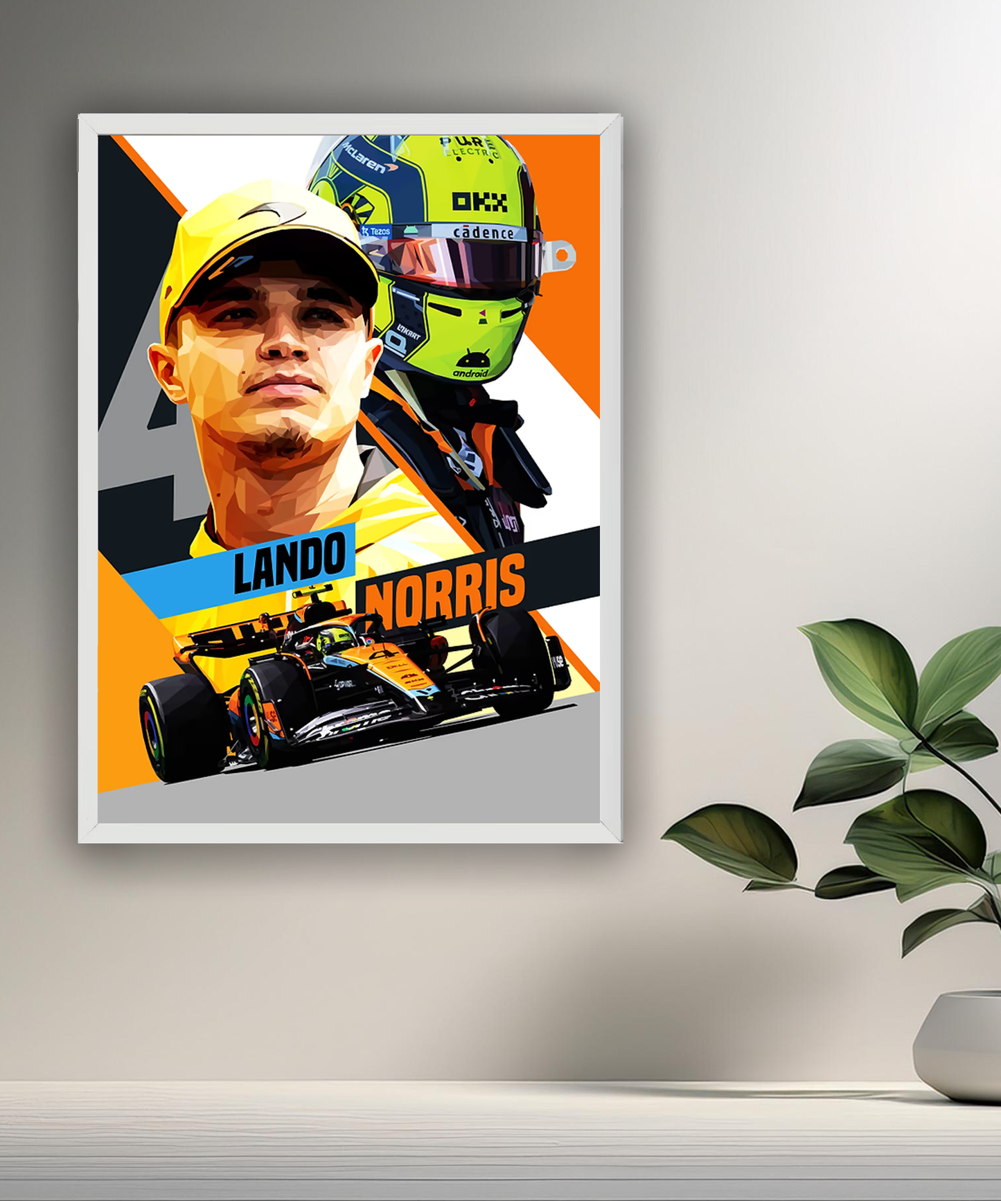 Cadre photo Lando Norris Formule 1