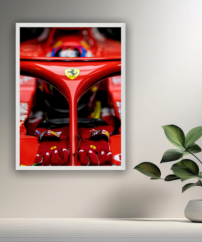 Cadre photo Formule 1 Ferrari