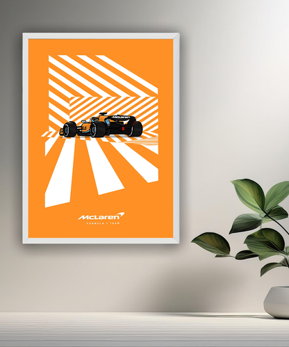 Cadre photo Formule 1 McLaren