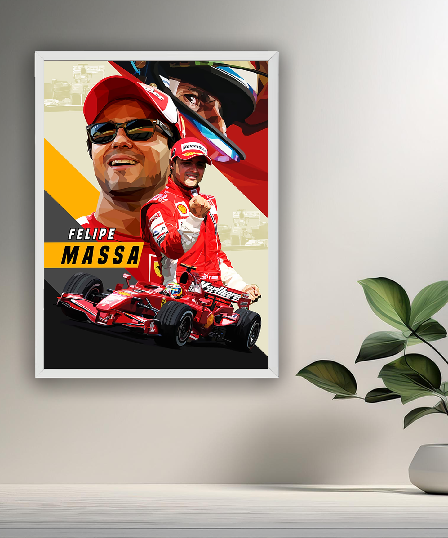 Cadre photo Felipe Massa Formule 1
