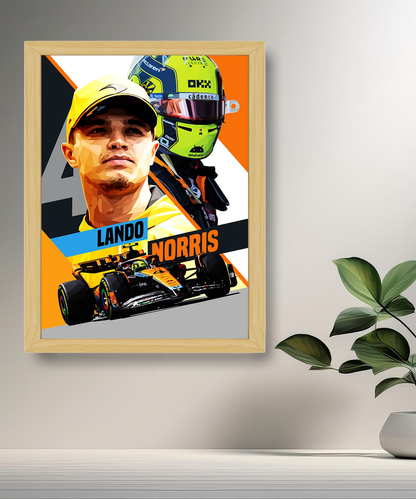 Cadre photo Lando Norris Formule 1