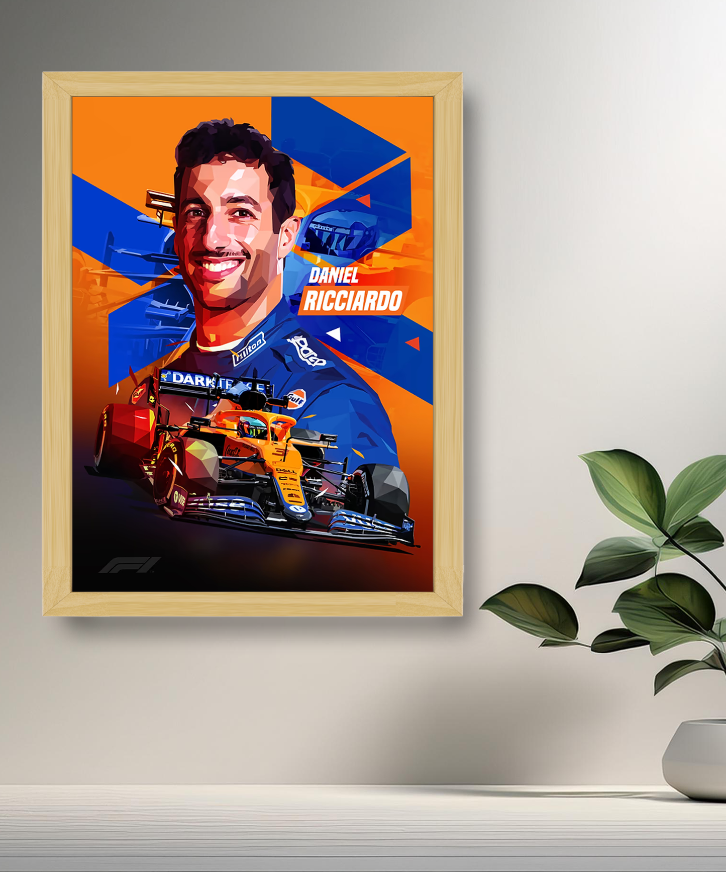 Cadre photo Daniel Ricciardo Formule 1