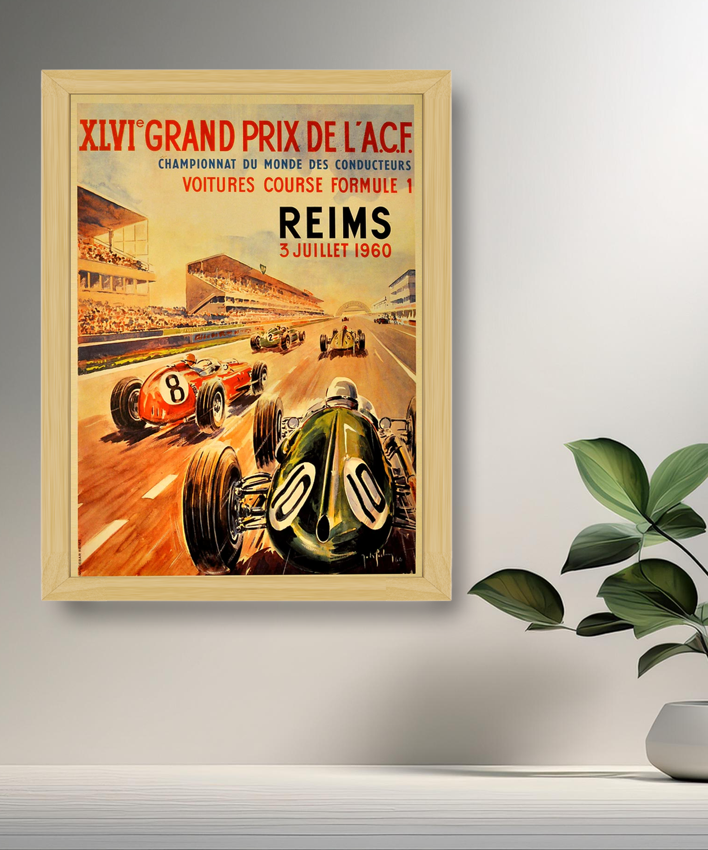 Cadre photo XLVI Grand Prix de l'Ace