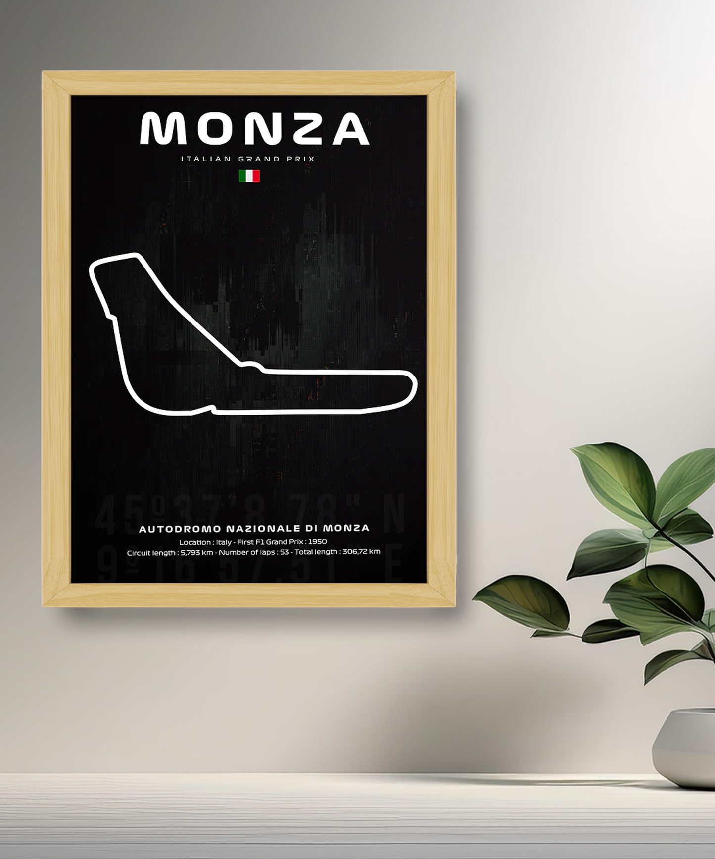 Cadre photo Monza Italien Grand Prix