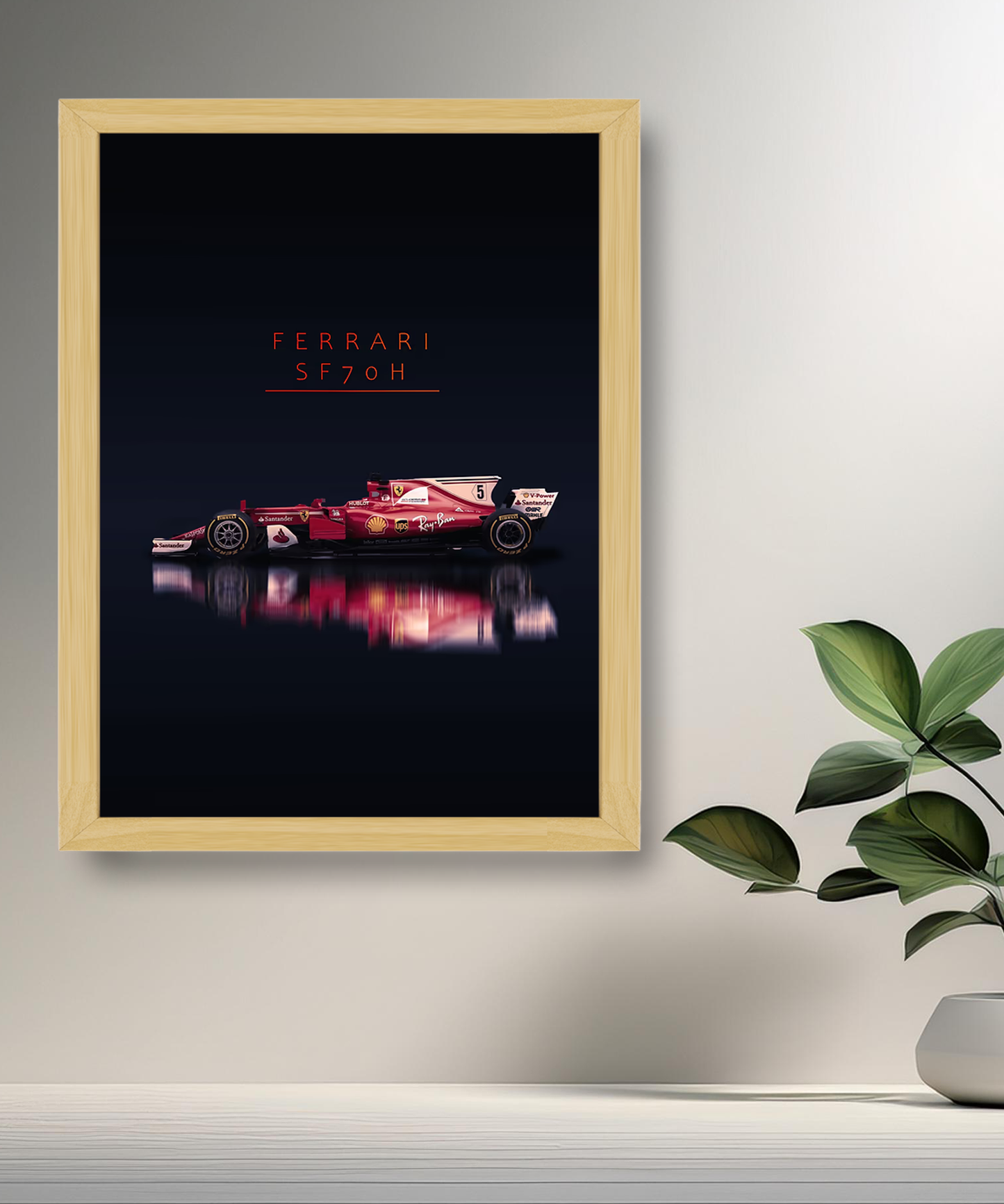 Cadre photo Ferrari SF70H