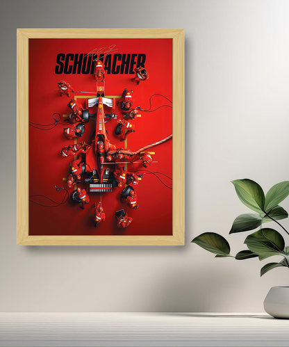 Cadre photo Michael Schumacher Formule 1