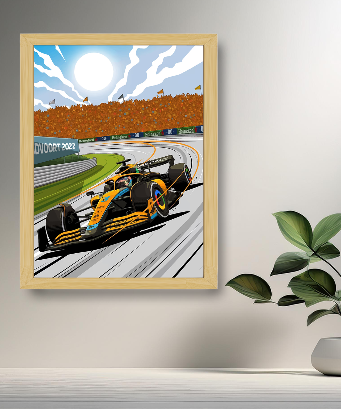 Cadre photo Formule 1