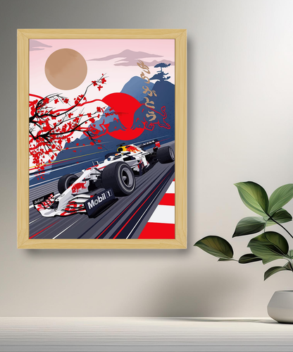 Cadre photo Formule 1