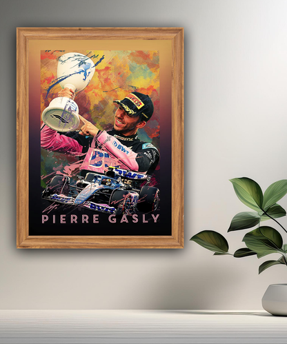 Cadre photo Pierre Gasly Formule 1