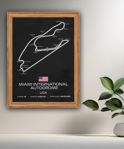 Cadre photo Miami International Autodrome