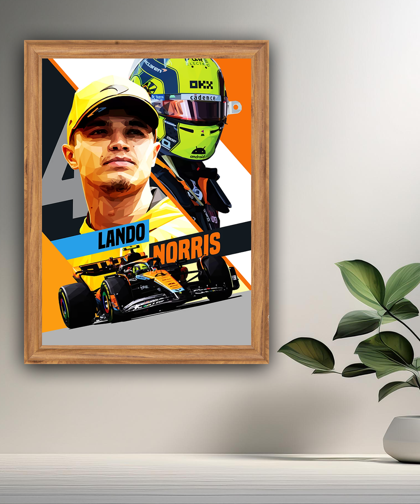 Cadre photo Lando Norris Formule 1