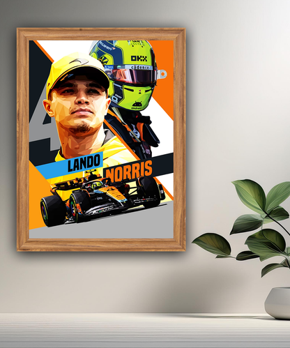 Cadre photo Lando Norris Formule 1