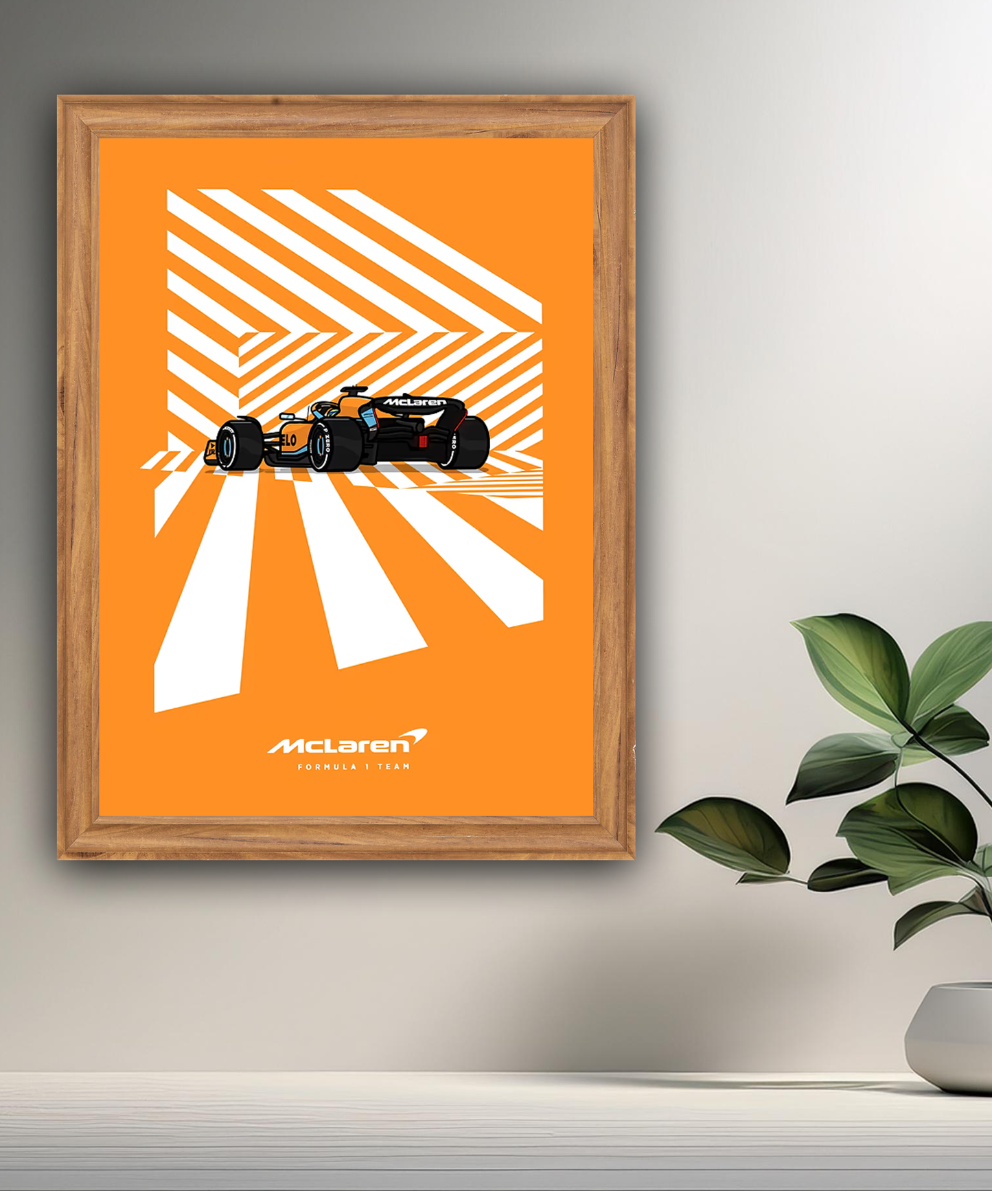 Cadre photo Formule 1 McLaren