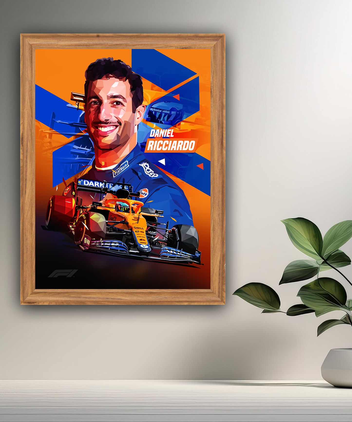Cadre photo Daniel Ricciardo Formule 1