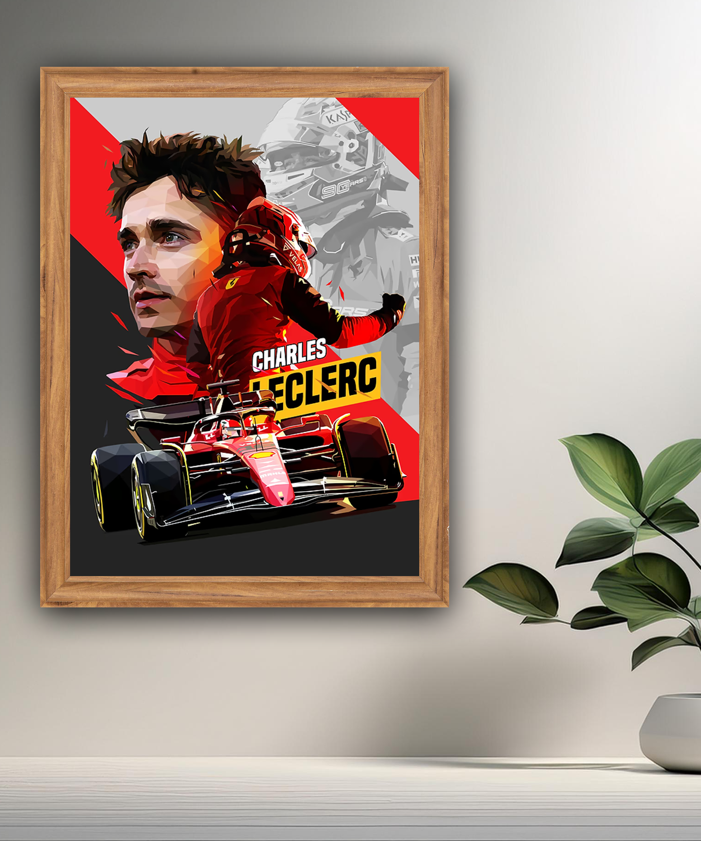 Cadre photo Charles Leclerc Formula 1