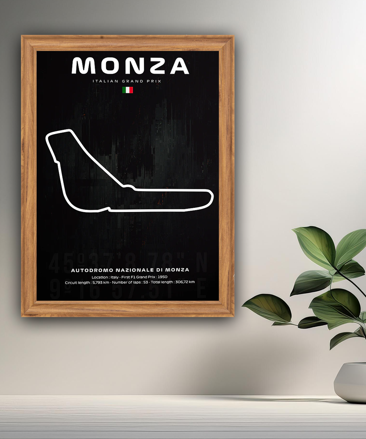 Cadre photo Monza Italien Grand Prix