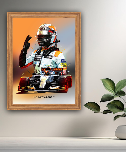 Cadre photo Formule 1 We race as one