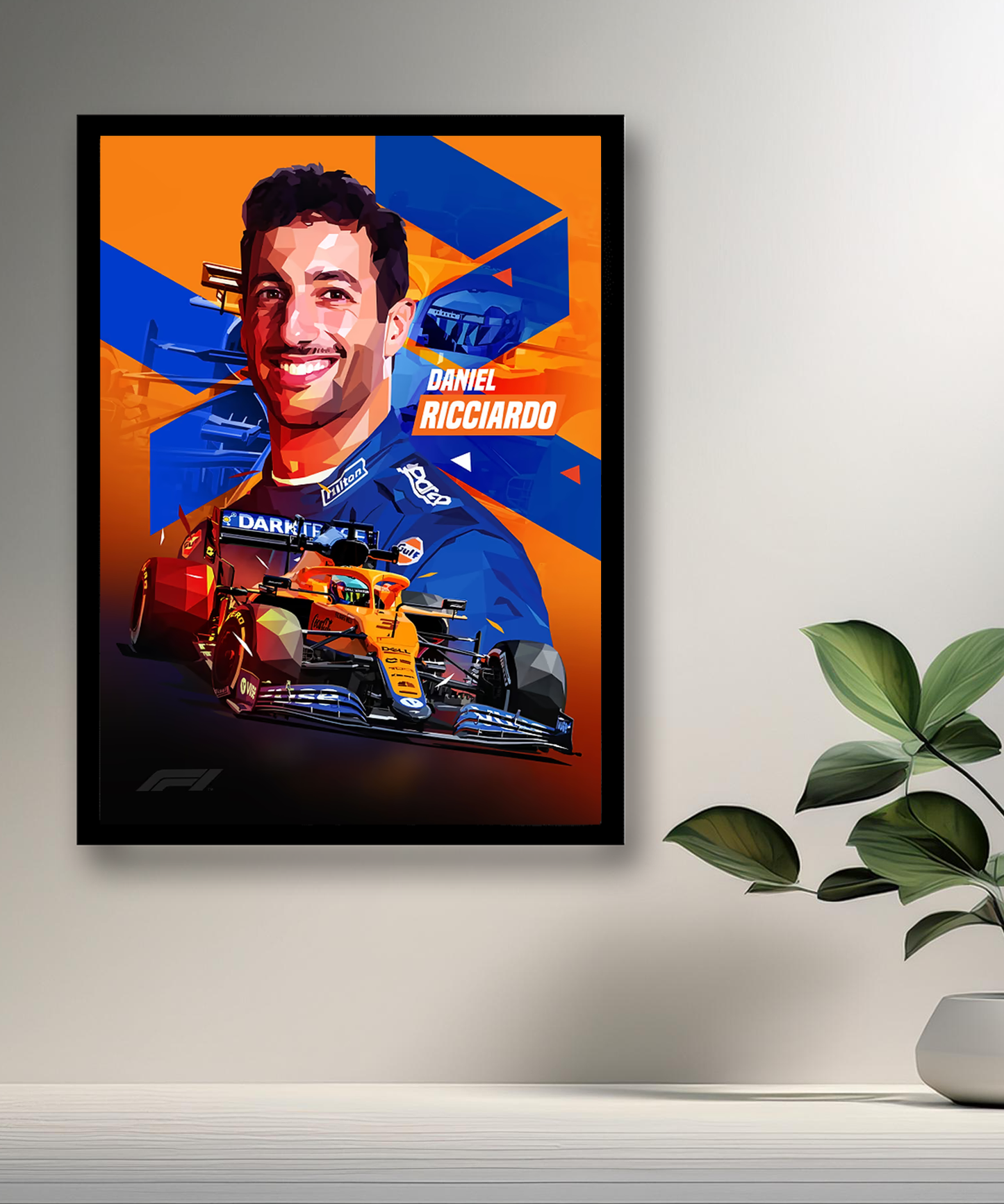 Cadre photo Daniel Ricciardo Formule 1